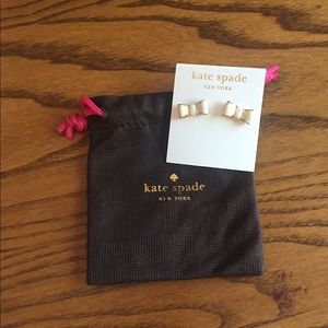 NWT Kate Spade Bow tie Earrings