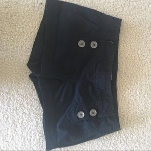 Express black shorts size 0