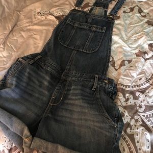 Blue jean overalls!