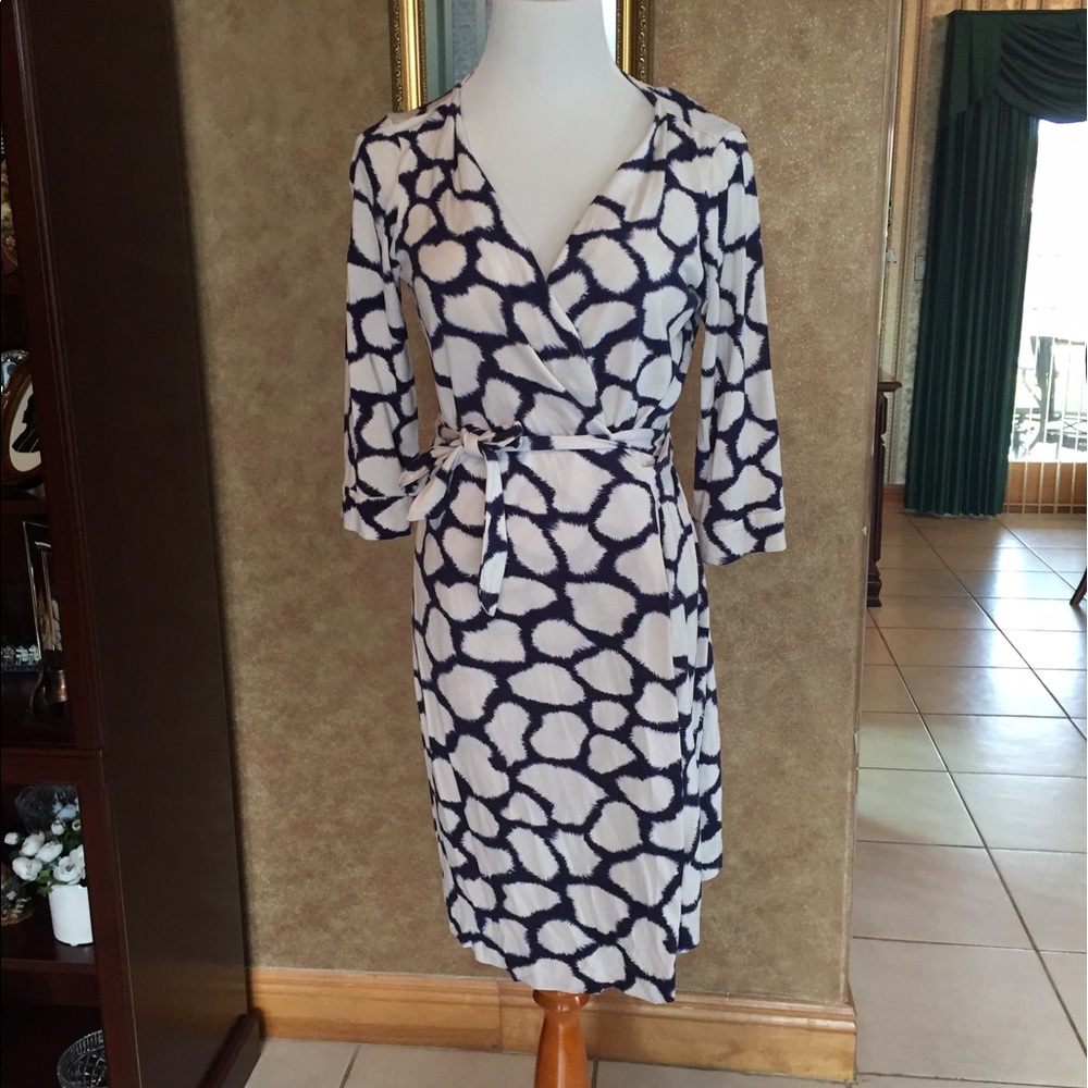 DVF wrap dress