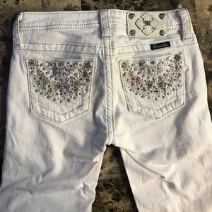 Miss me Capri bling girl size 12