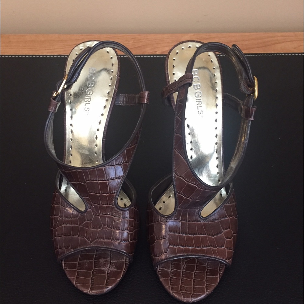 BCBGirls strap heels