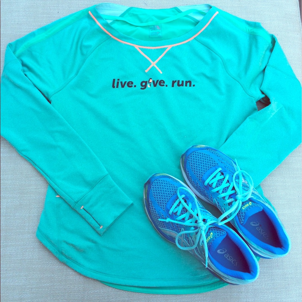 The North Face long sleeve running shirt