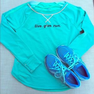 The North Face long sleeve running shirt