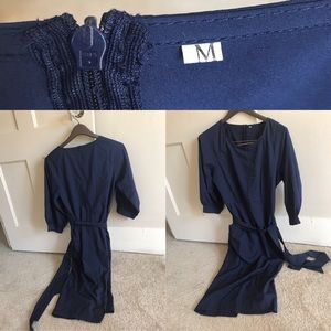 Navy blue dress, NEVER worn!