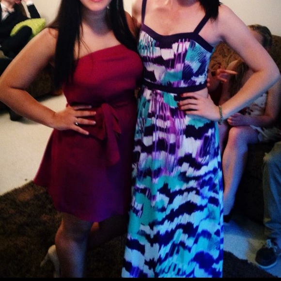 Nordstrom's Soprano | Printed Maxi Dress - Picture 3 of 3