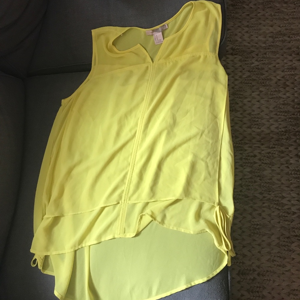 Neon Yellow Top