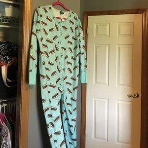 Ice cream sandwich onesie