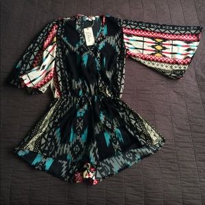 Elan Aztec romper - small