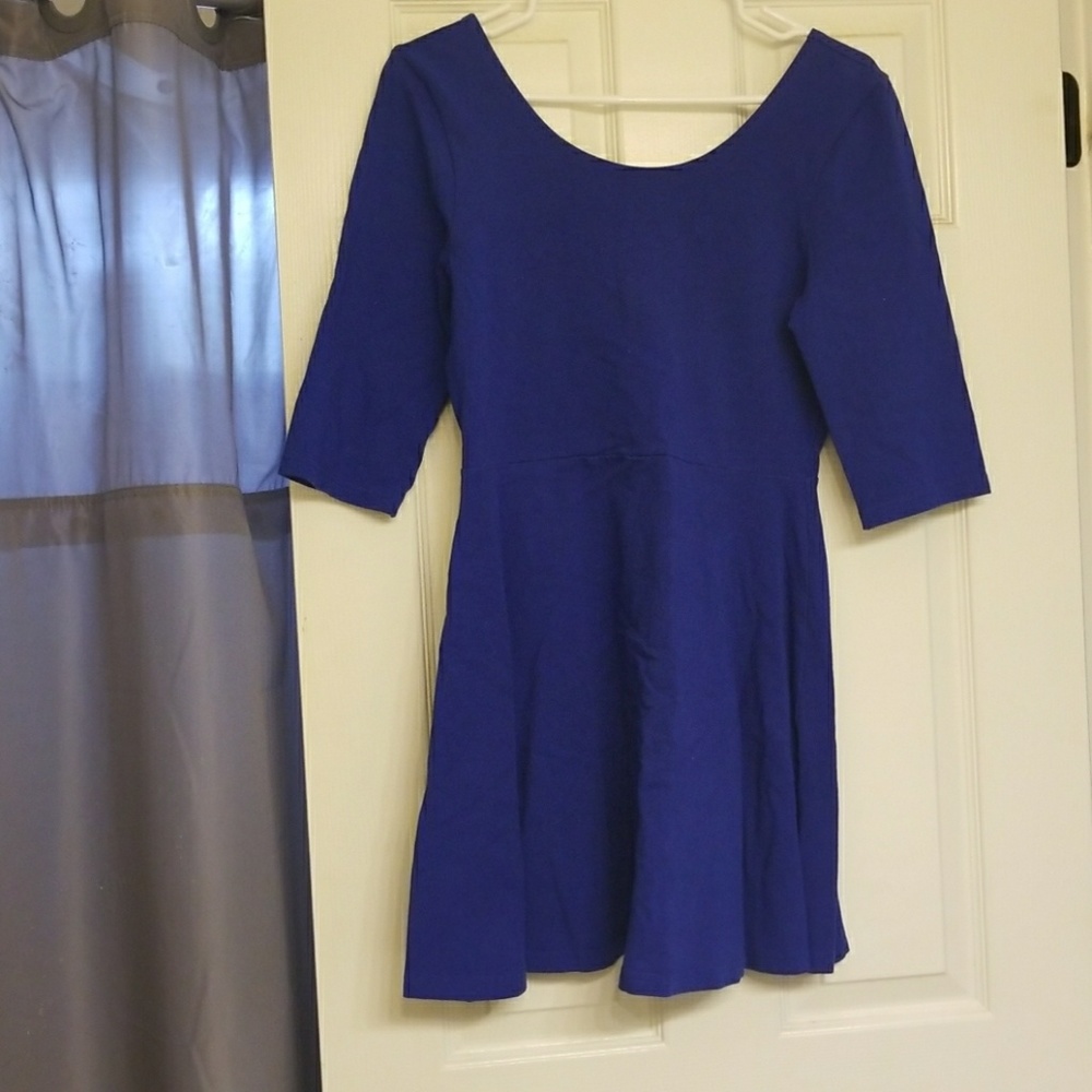Express dress/blue/large