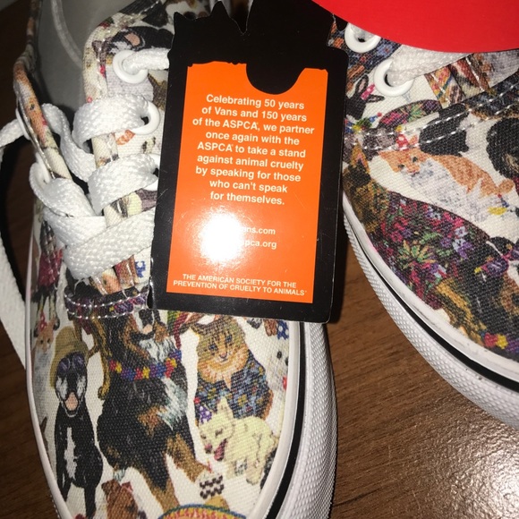 🔥HP- VANS ASPCA LMTD edition dog/cat NWT - Picture 7 of 8