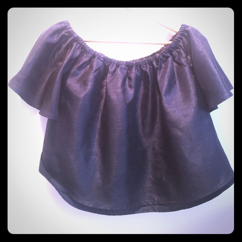 Keepsake Off Shoulder Polyester Summer Blouse