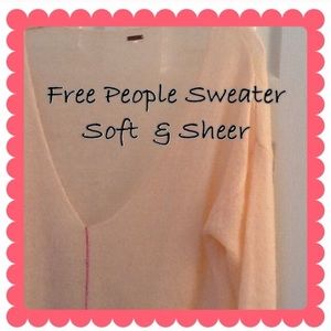 Thin and SOFT Free People Sweater