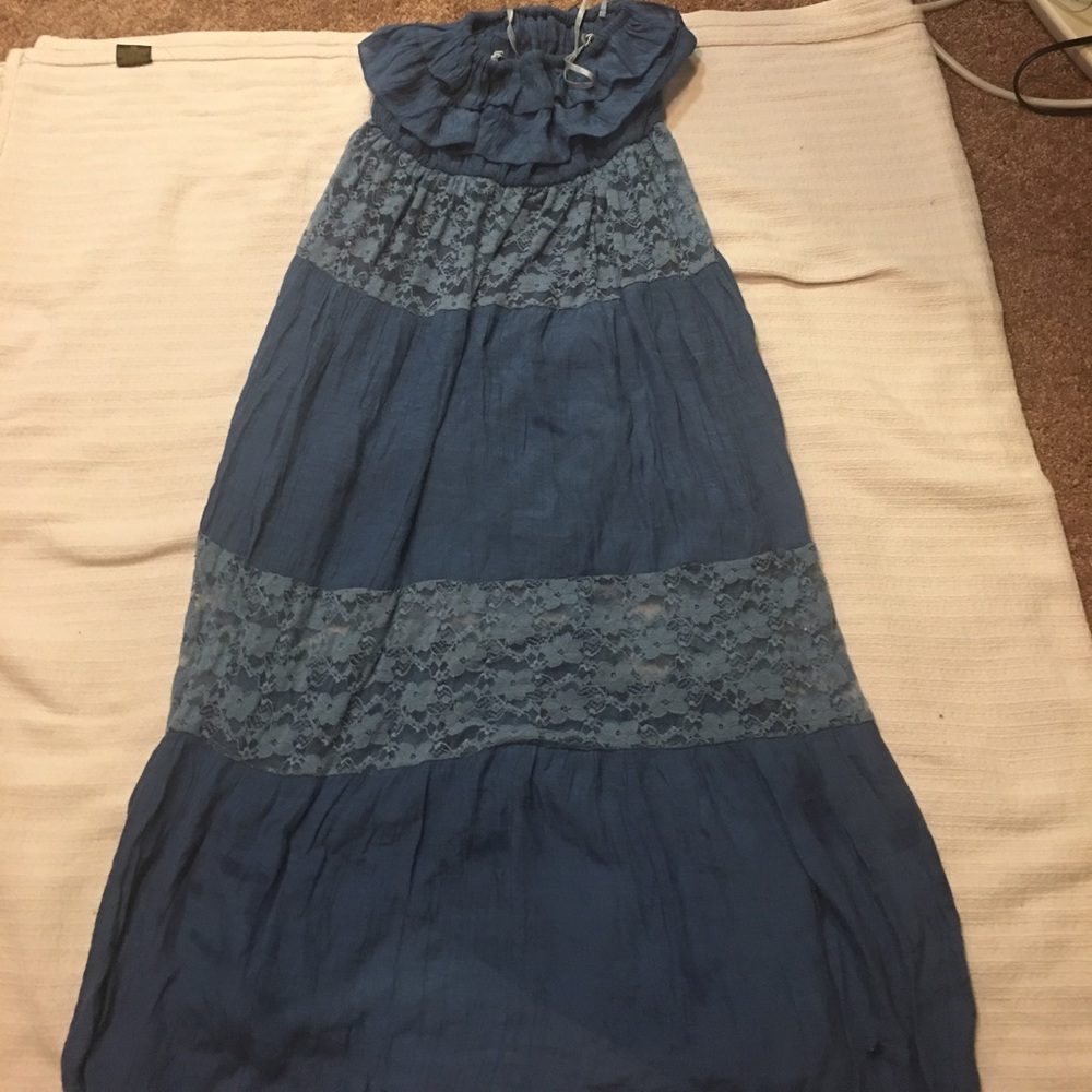 Blue dress