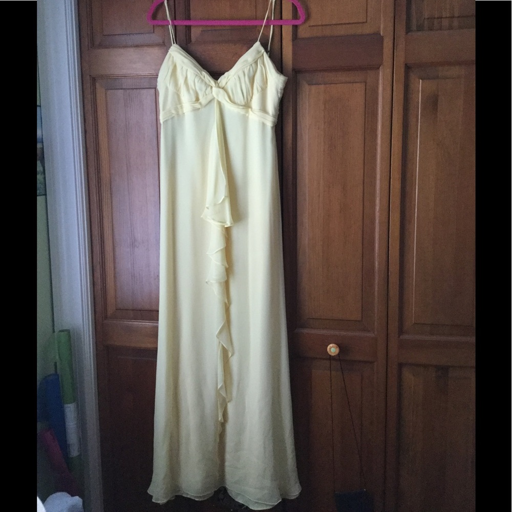 Calvin Klein yellow dress