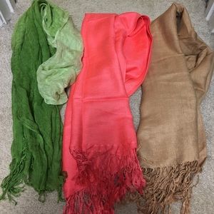 Bundle of 3 Scarves