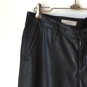 AG The Tristan Leather Look Trouser