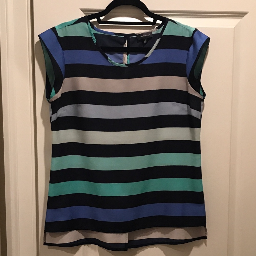 Blue Striped Blouse Limited