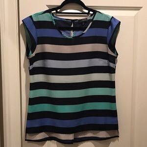 Blue Striped Blouse Limited