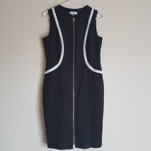 Calvin Klein Black White Racing Stripe