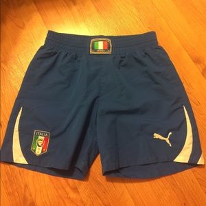 Puma Italia athletic shorts