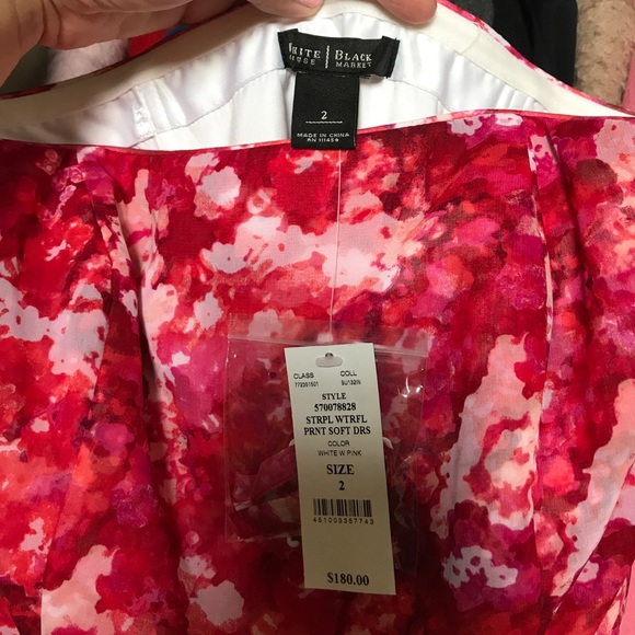 White House Black Market strapless dress - Picture 5 of 7