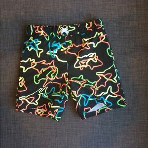 Baby Buns Boy Swim Trunks Boxers Swimsuit 3T Shark