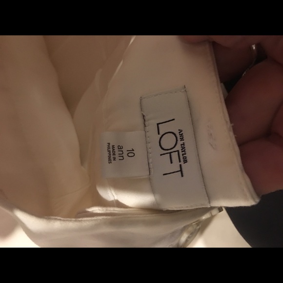 Loft size 10 winter white lined trouser pant - Picture 4 of 4