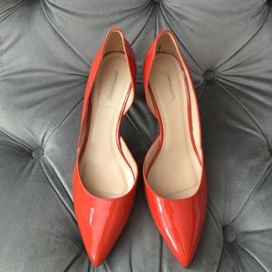 Brand New! J. Crew red patent leather heels