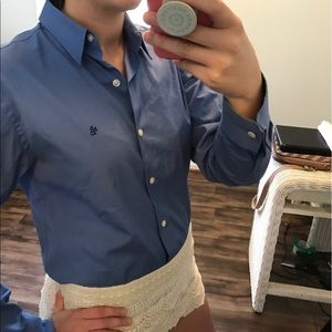 Ralph Lauren blue button down