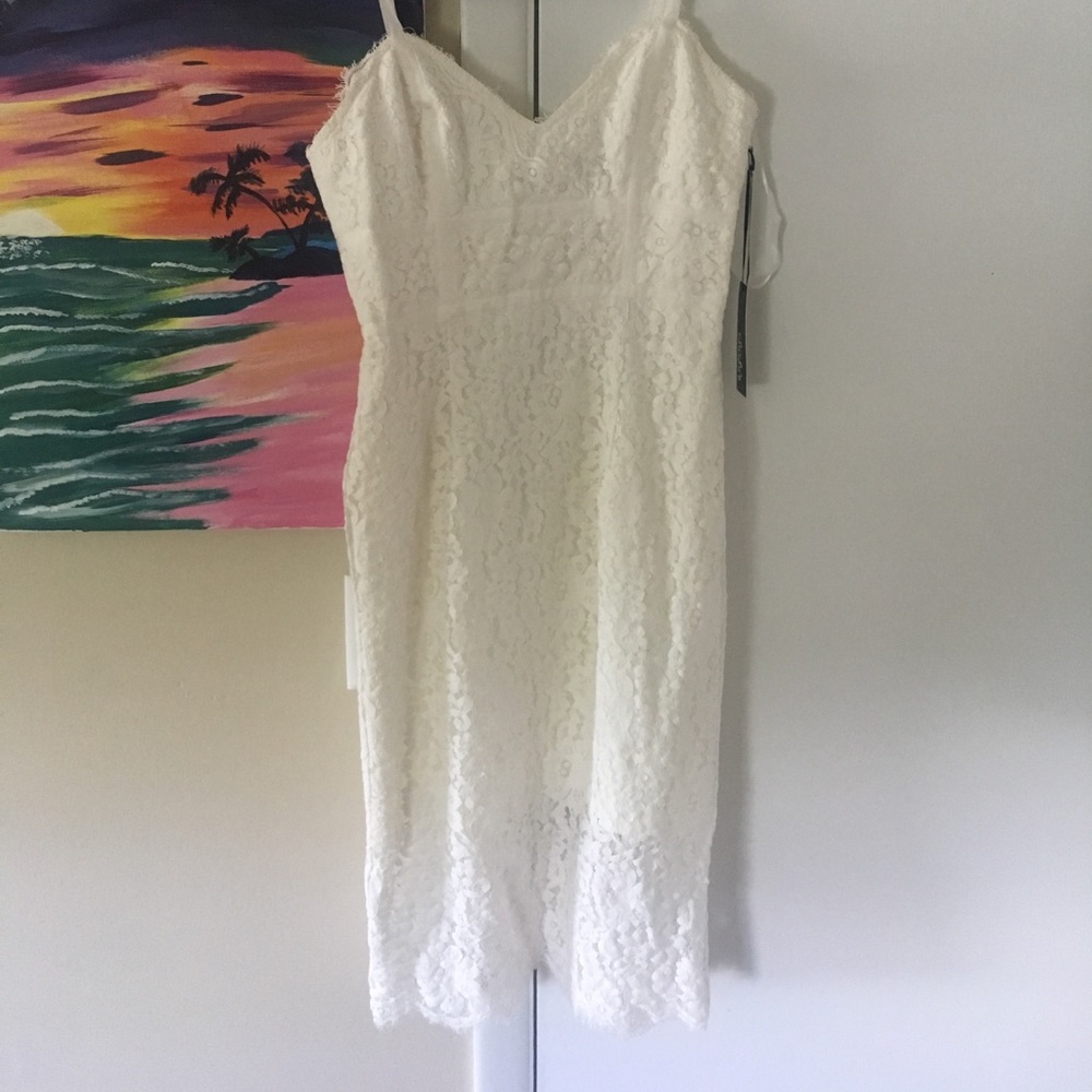 White lace dress NWT