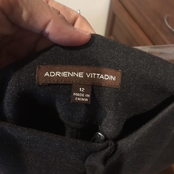 Adrianne vittande size 12 dark grey trouser pant - Picture 4 of 4