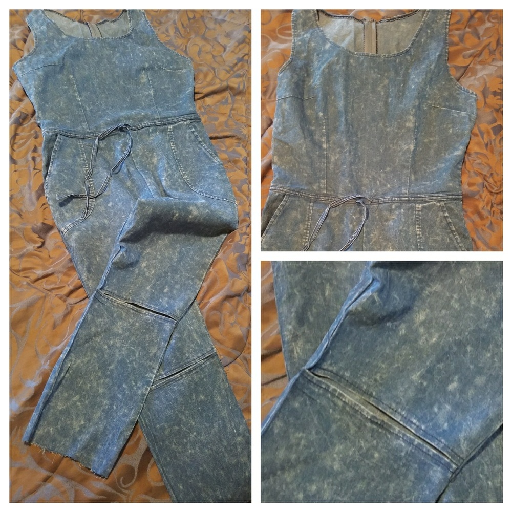 Trendy Denim Jumpsuit