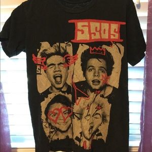 5 Seconds Of Summer Doodle Picture Shirt