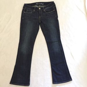 Dark Wash Skinny Kick Jeans