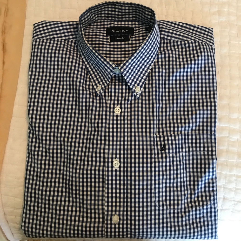 Men's button down long sleeve shirt