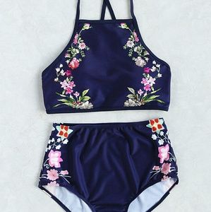 High Waist Tankini set