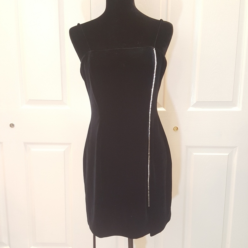Black Velvet Dress