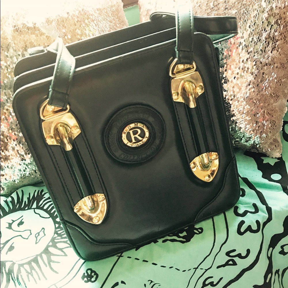 Roma Italy Organizer Purse -Vintage