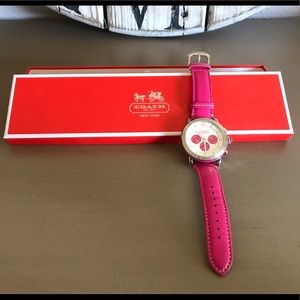 COACH Leather Watch