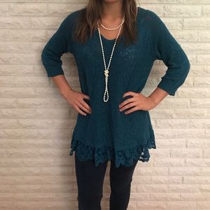 American Rag Crochet Top