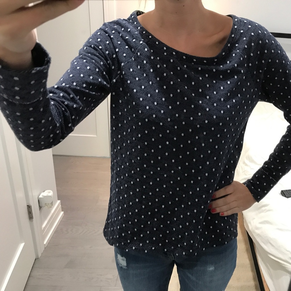 Navy Sweatshirt by GAP