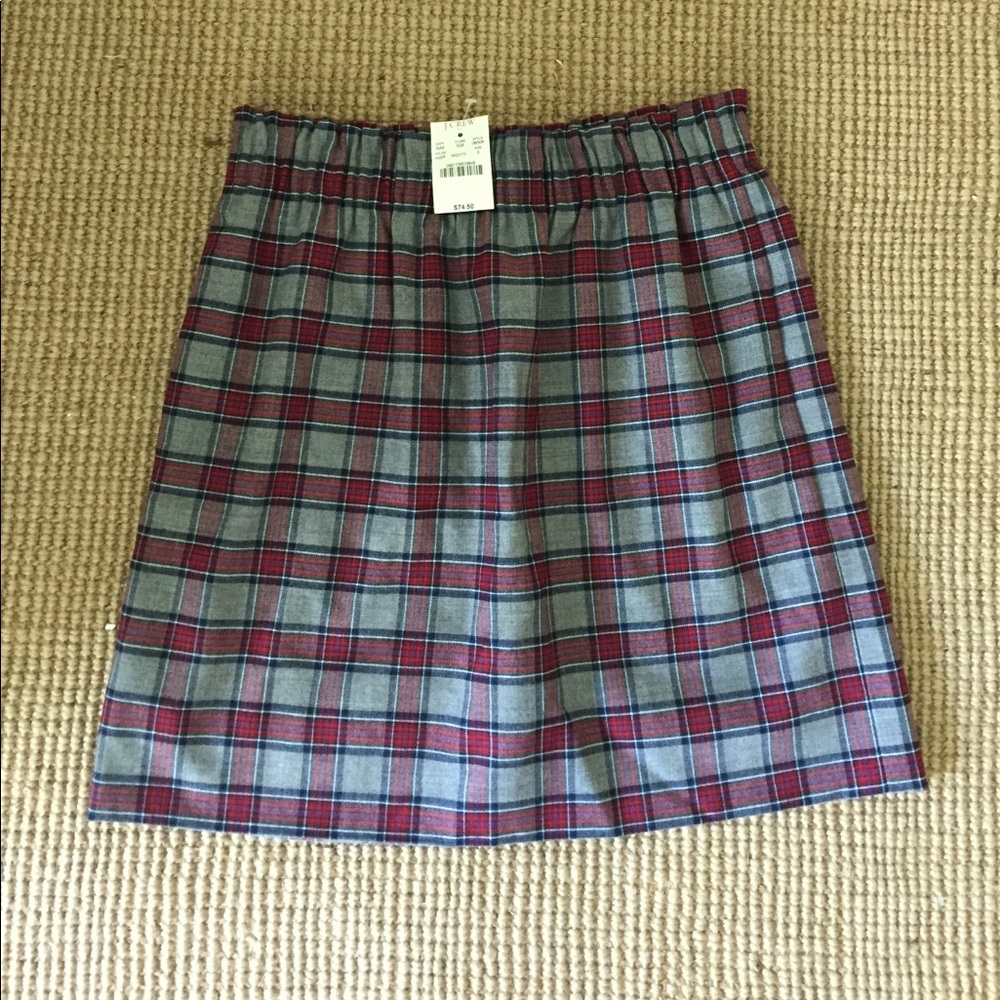 J.Crew Plaid Skirt