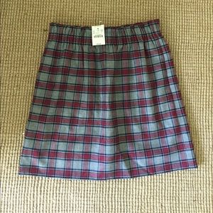 J.Crew Plaid Skirt