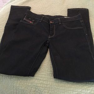 Diesel Livier Jeggings Size 30 Dark Indigo