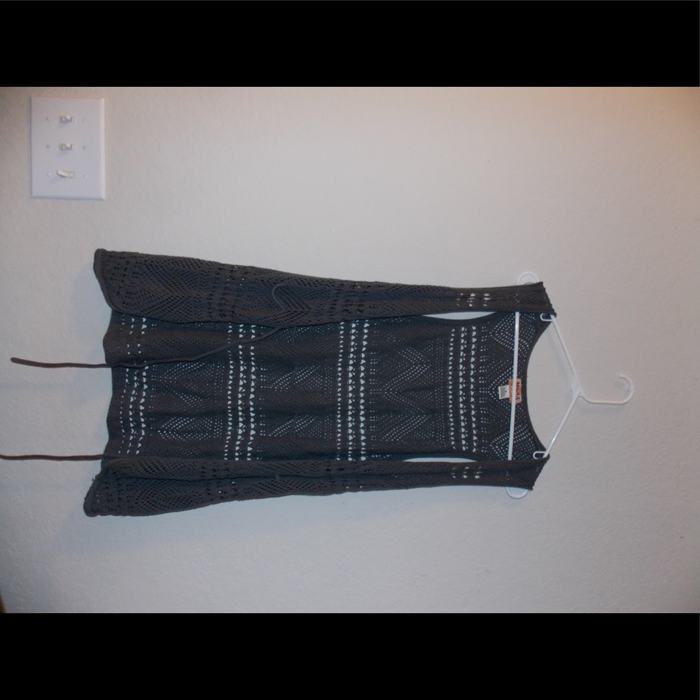 Cute Grey Mudd Vest
