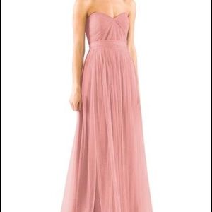 Jenny Yoo Annabelle dress in Begonia Pink