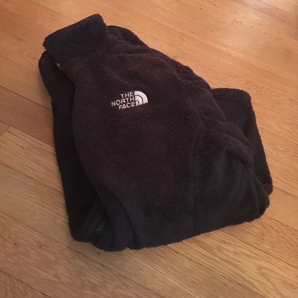 Fuzzy black north face!