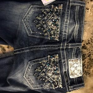 Miss me girls jeans NWT bootcut 14