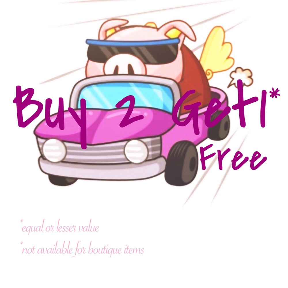 Buy 2 get 1 free and make offer 👍🏻